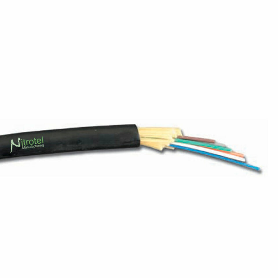 Indoor Outdoor Distribution Cable Tight Buffer Nitrotel